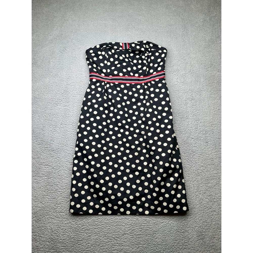 Anthropologie Maeve Betty boop pin up polka dot dress sz 10